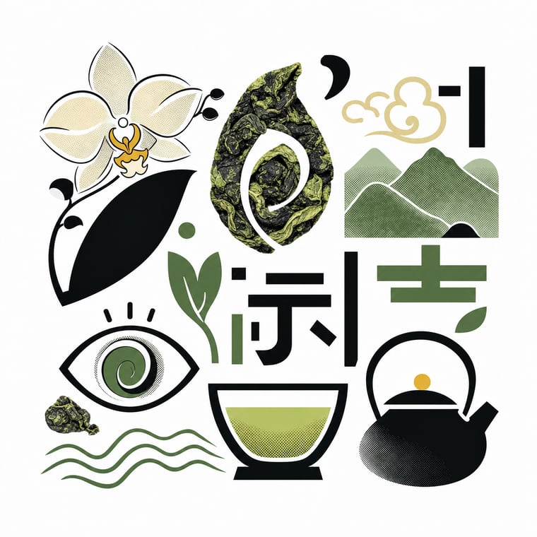 The design — Floral Tie Guan Yin