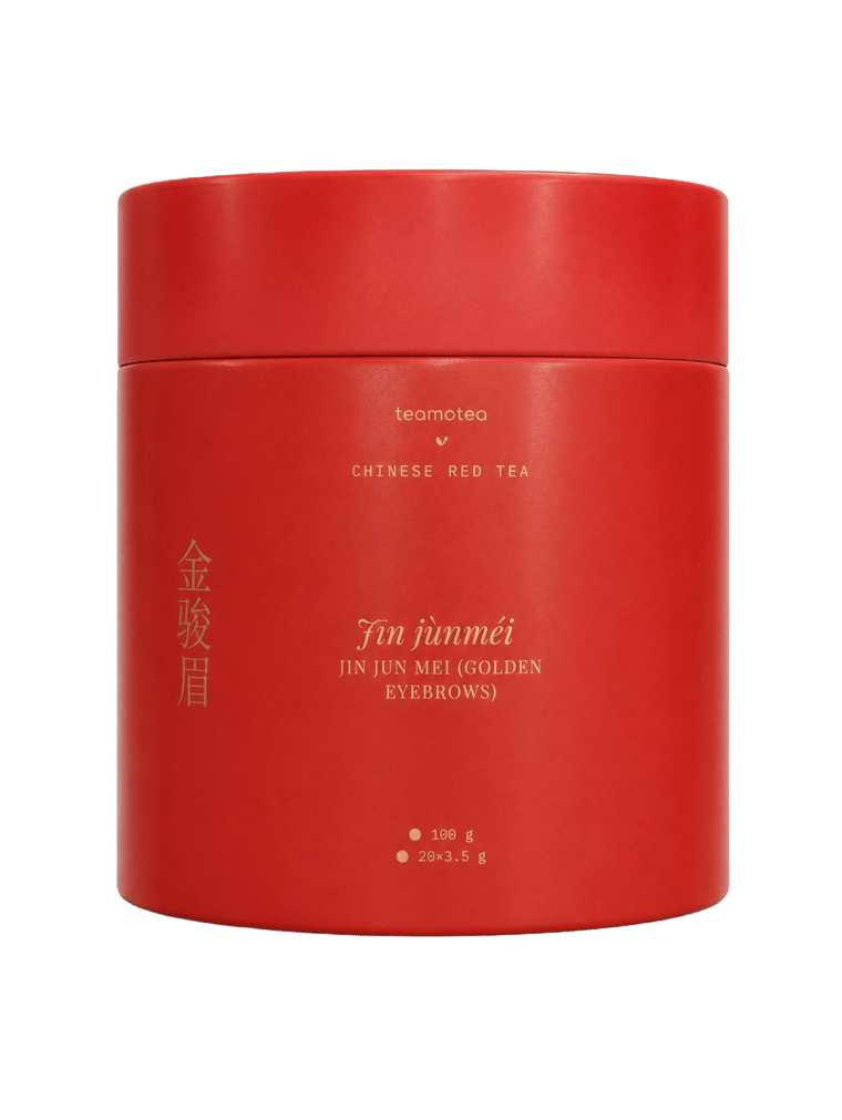 The tea itself — Jīn Jùn Méi