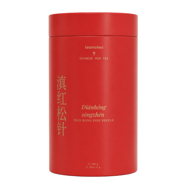 The tea itself — Diān Hóng Sòng Zhèn